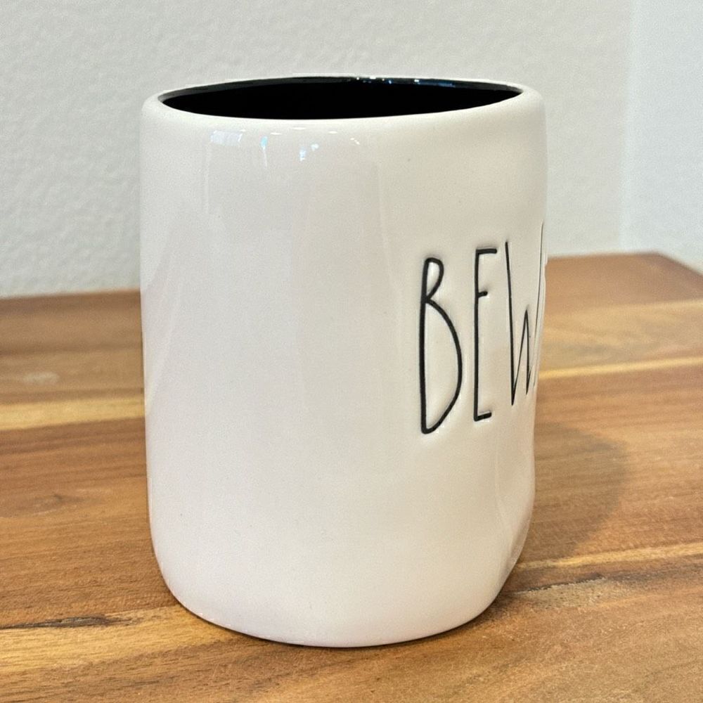 Rae Dunn Beware Mug - Picture 3 of 6